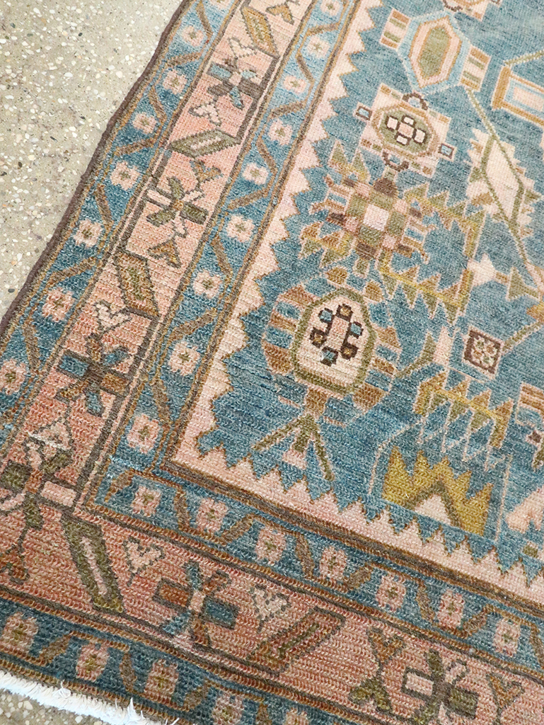 Vintage Persian Malayer Runner, No.28699 - Galerie Shabab