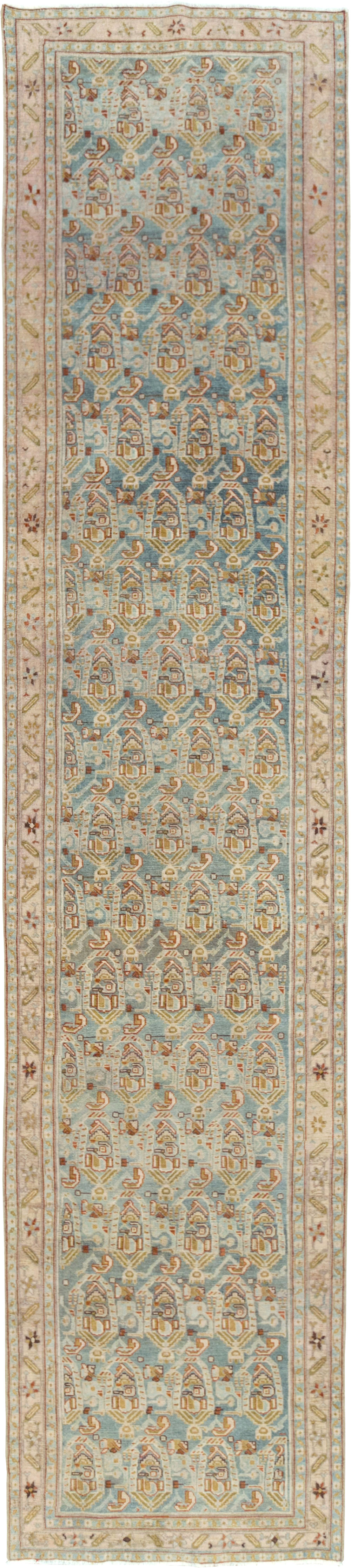Antique Persian Malayer Runner, No.28701 - Galerie Shabab