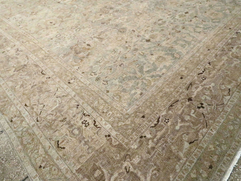Antique Persian Tabriz Oversize Carpet, No.28702 - Galerie Shabab