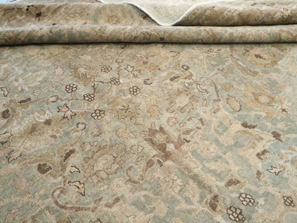 Antique Persian Tabriz Oversize Carpet, No.28702 - Galerie Shabab