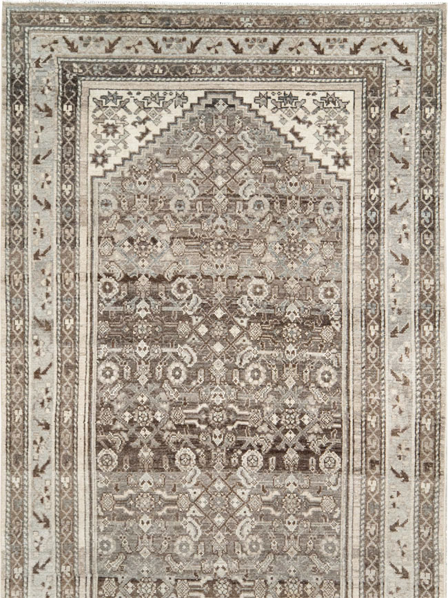 Vintage Persian Malayer Runner, No.28703 - Galerie Shabab