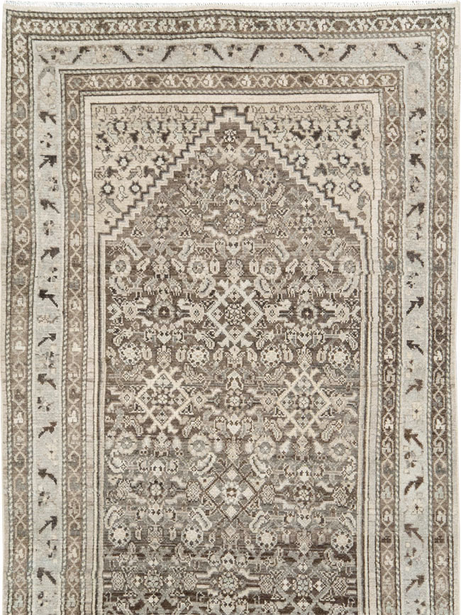 Vintage Persian Malayer Runner, No.28703 - Galerie Shabab