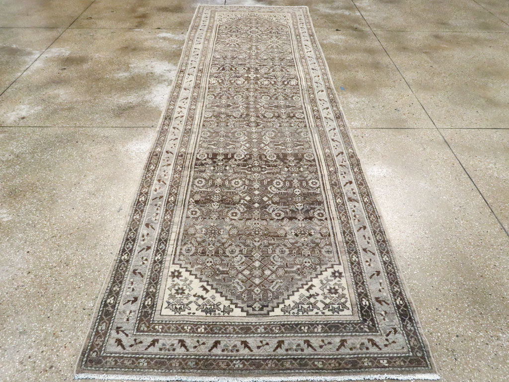 Vintage Persian Malayer Runner, No.28703 - Galerie Shabab
