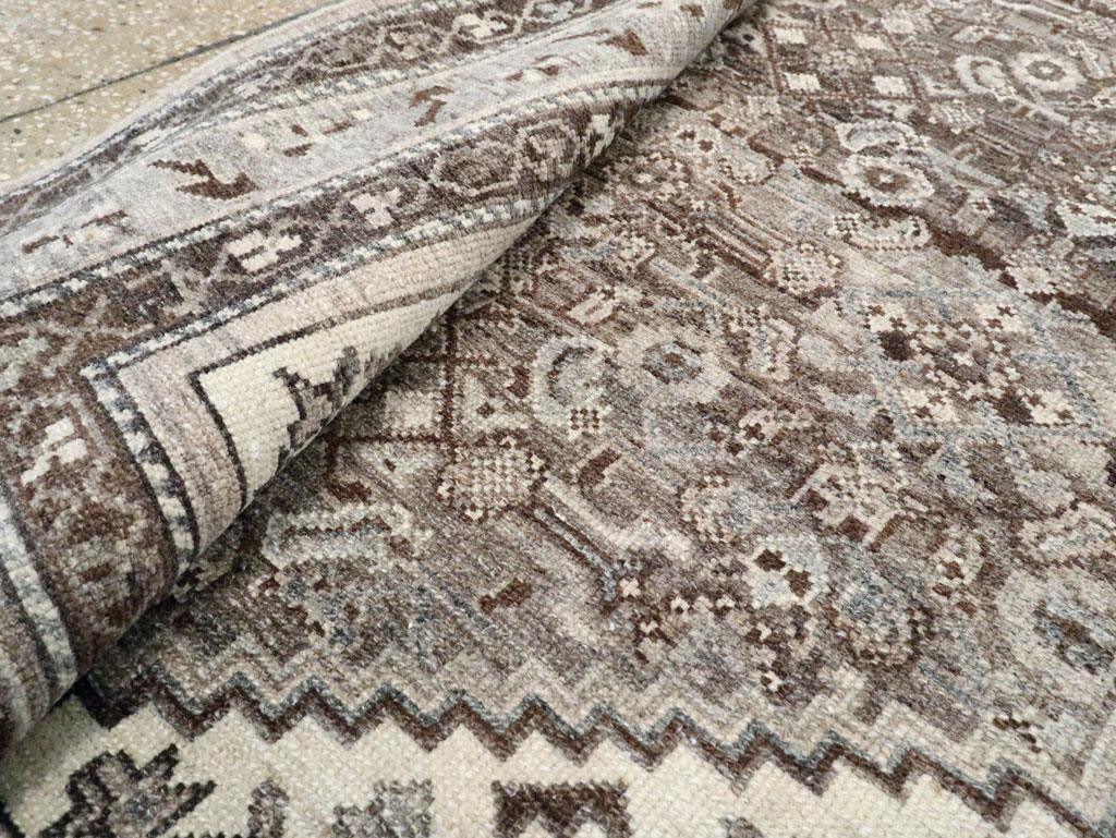 Vintage Persian Malayer Runner, No.28703 - Galerie Shabab