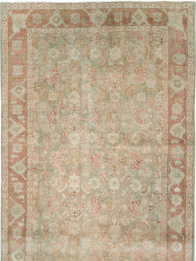 Vintage Persian Tabriz Runner (Pair: 1 of 2), No.28704 - Galerie Shabab