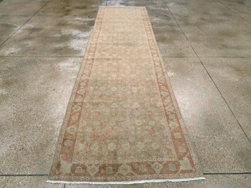 Vintage Persian Tabriz Runner (Pair: 1 of 2), No.28704 - Galerie Shabab