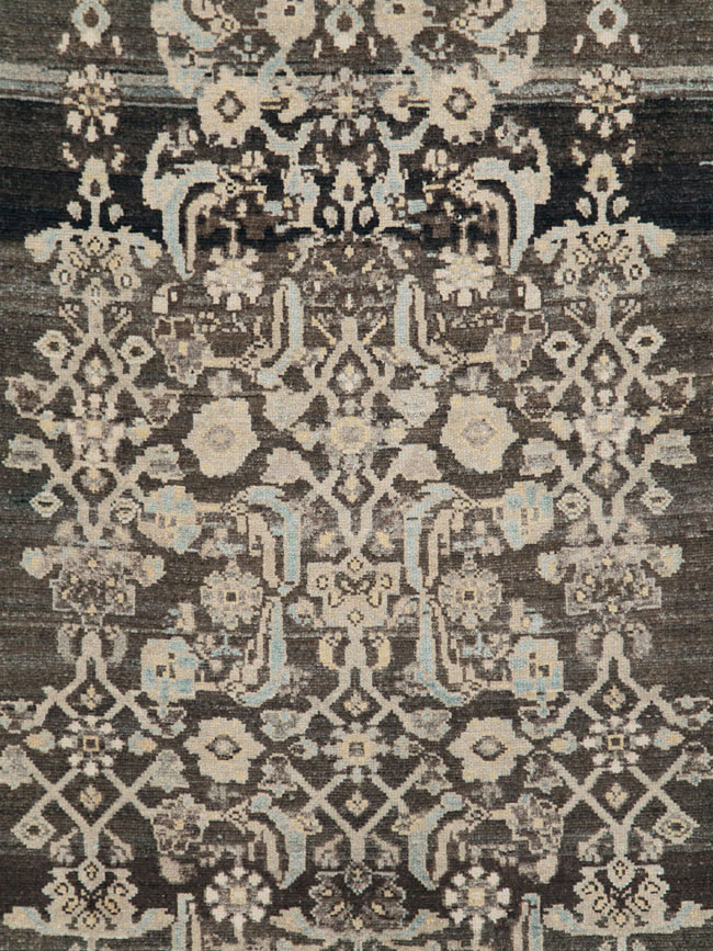 Vintage Persian Malayer Gallery Rug (Pair: 2 of 2), No.28707 - Galerie Shabab