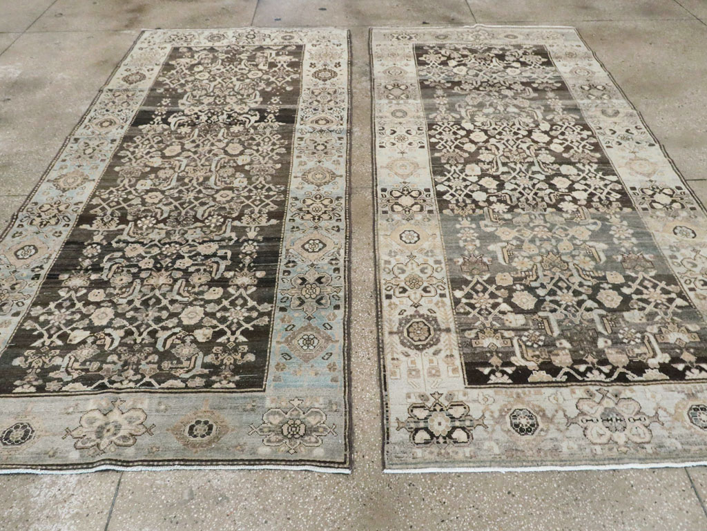 Vintage Persian Malayer Gallery Rug (Pair: 2 of 2), No.28707 - Galerie Shabab