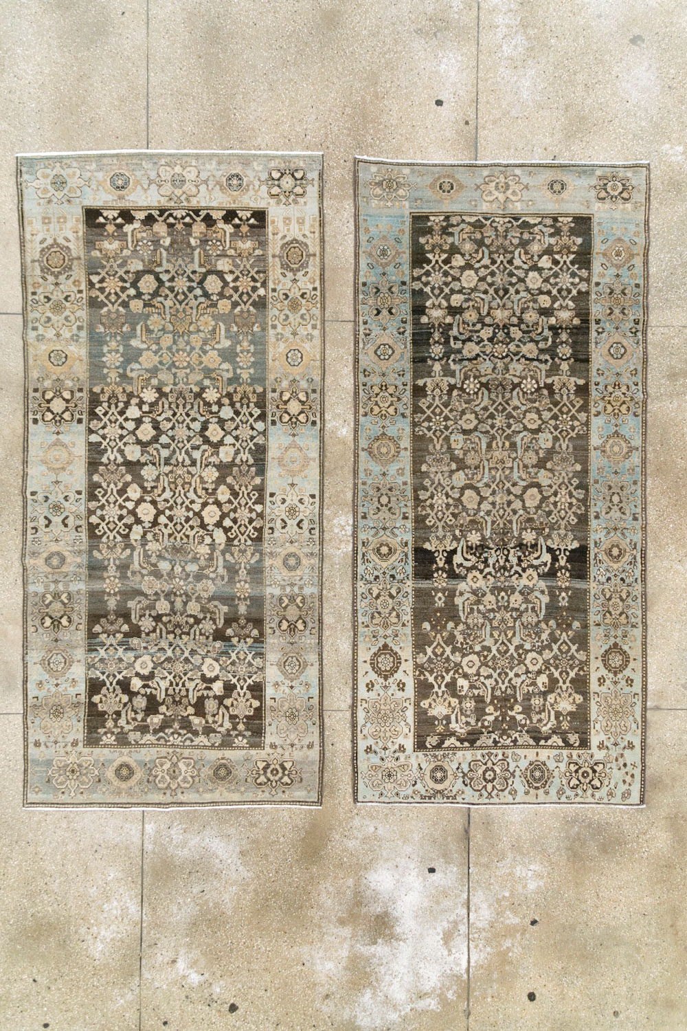 Vintage Persian Malayer Gallery Rug (Pair: 2 of 2), No.28707 - Galerie Shabab