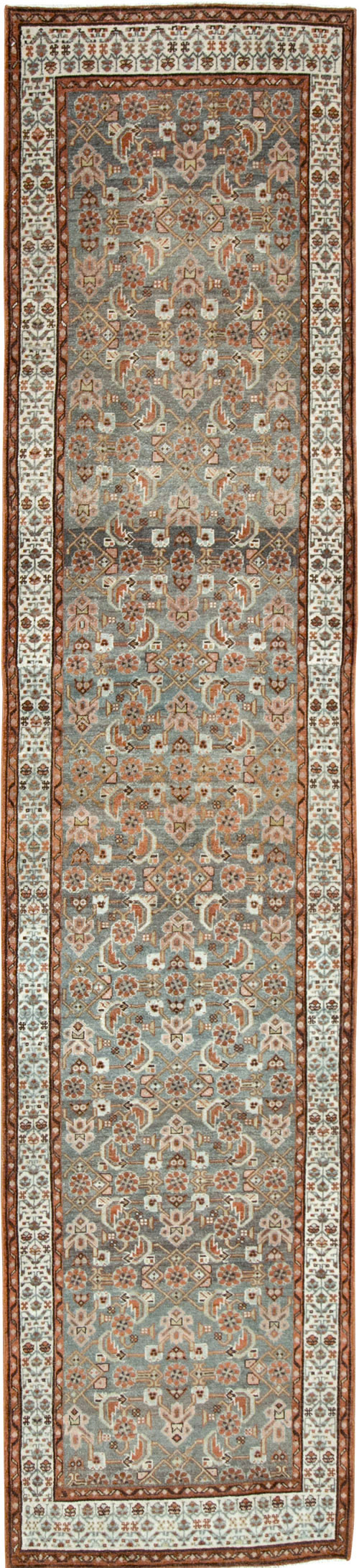 Antique Persian Malayer Runner, No.28710 - Galerie Shabab