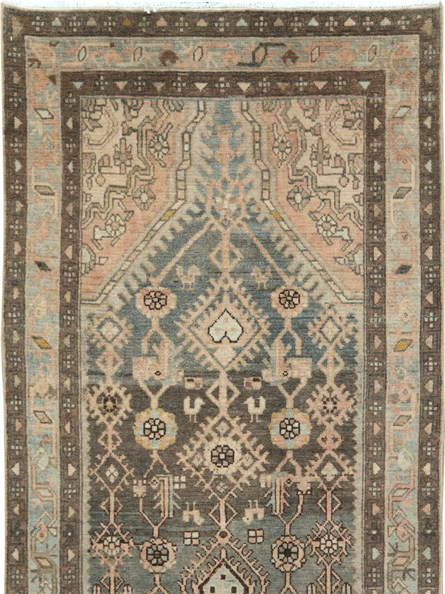 Vintage Persian Malayer Runner, No.28711 - Galerie Shabab