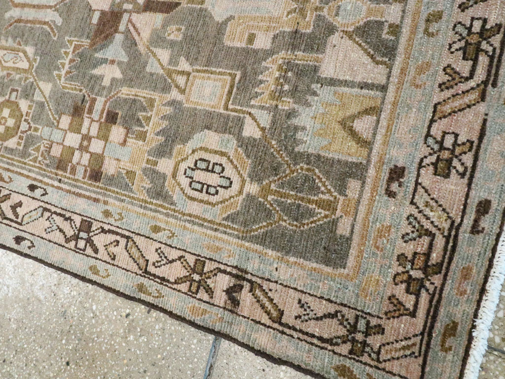 Vintage Persian Malayer Long Runner, No.28713 - Galerie Shabab