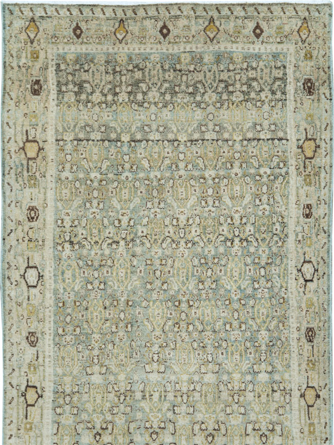 Vintage Persian Senneh Malayer Runner, No.28714 - Galerie Shabab