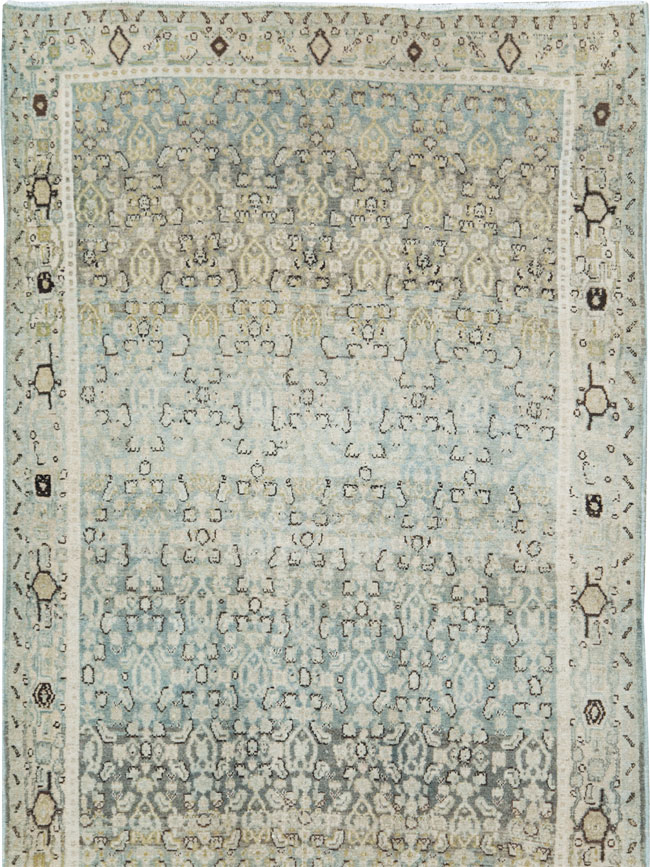 Vintage Persian Senneh Malayer Runner, No.28714 - Galerie Shabab