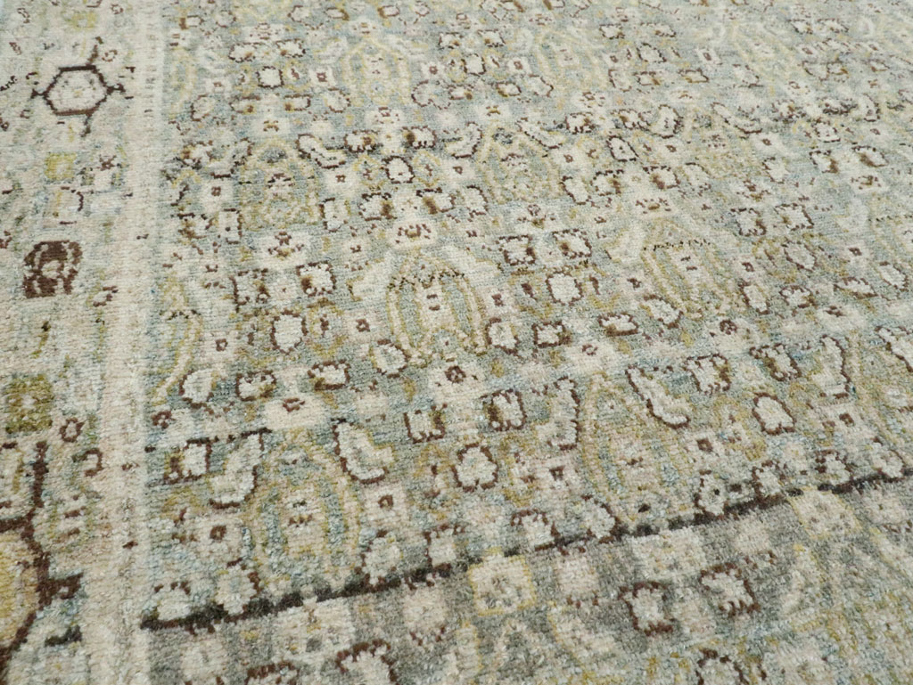 Vintage Persian Senneh Malayer Runner, No.28714 - Galerie Shabab