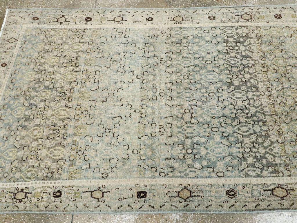 Vintage Persian Senneh Malayer Runner, No.28714 - Galerie Shabab