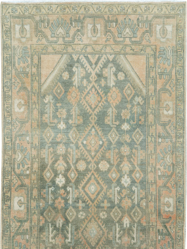 Vintage Persian Malayer Long Runner, No.28716 - Galerie Shabab