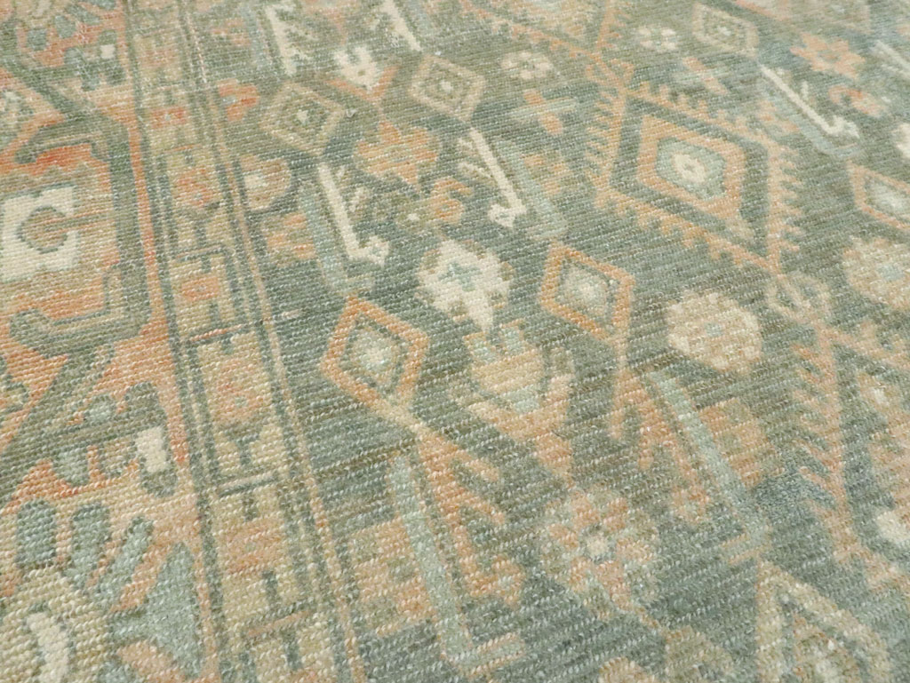 Vintage Persian Malayer Long Runner, No.28716 - Galerie Shabab