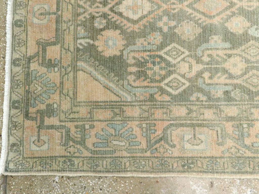 Vintage Persian Malayer Long Runner, No.28716 - Galerie Shabab