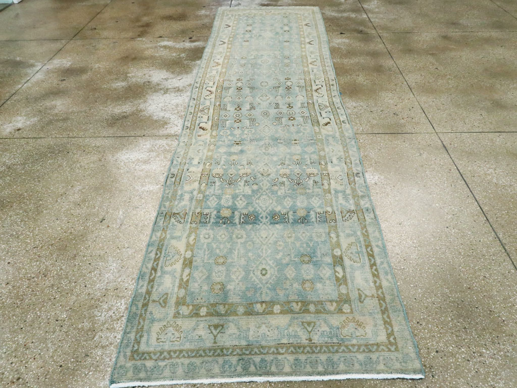 Vintage Persian Malayer Runner, No.28717 - Galerie Shabab