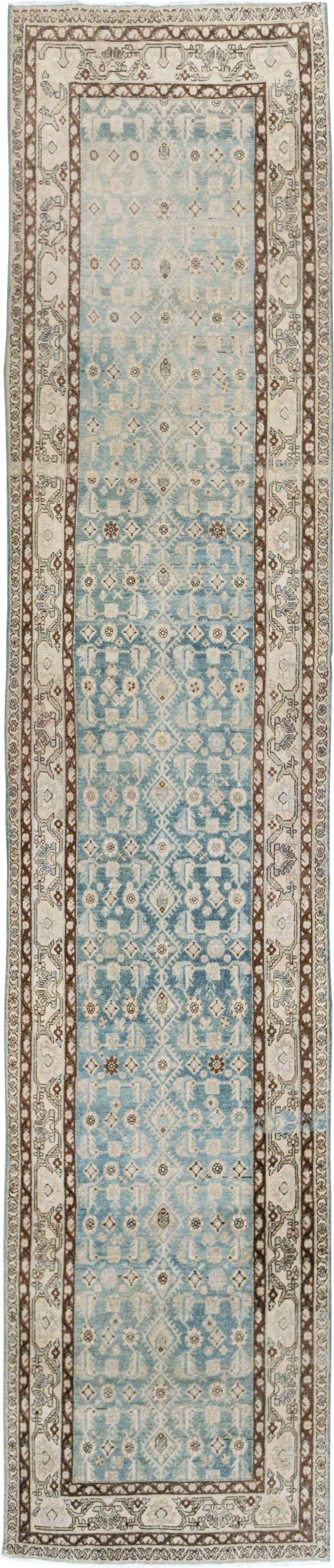Vintage Persian Malayer Runner, No.28719 - Galerie Shabab