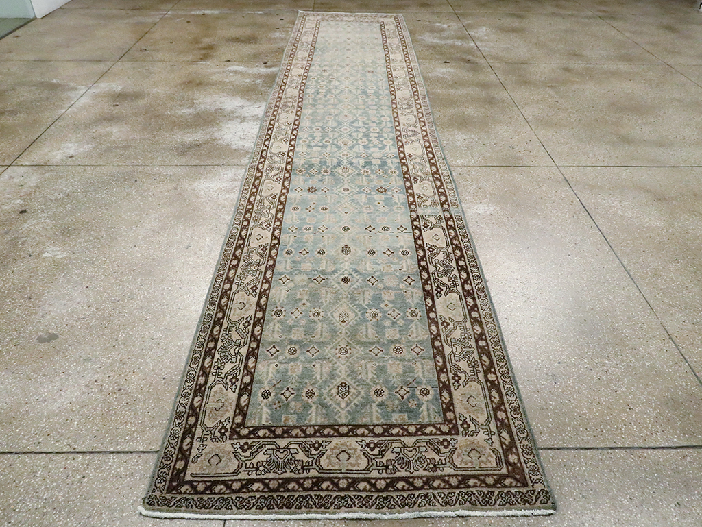 Vintage Persian Malayer Runner, No.28719 - Galerie Shabab