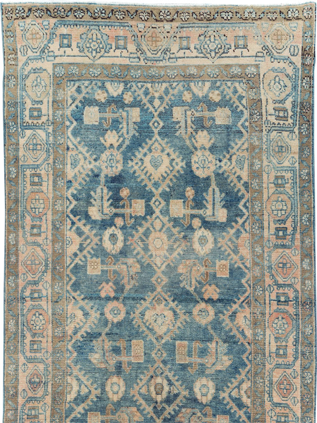 Vintage Persian Malayer Runner, No.28720 - Galerie Shabab
