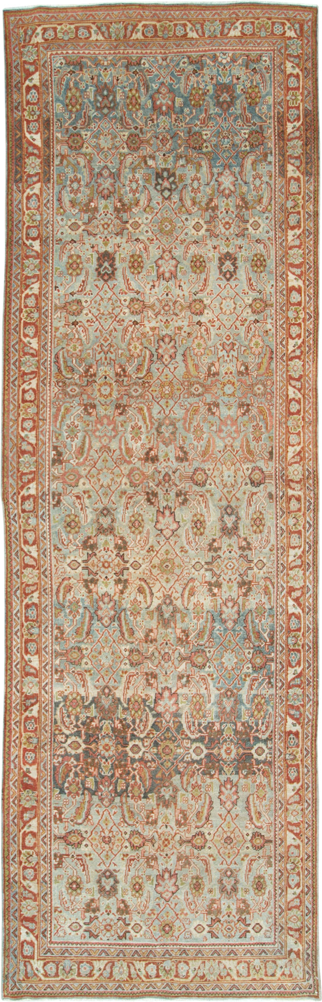 Vintage Persian Malayer Gallery Rug, No.28721 - Galerie Shabab