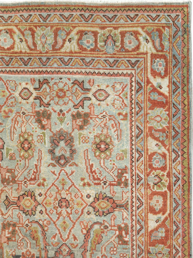Vintage Persian Malayer Gallery Rug, No.28721 - Galerie Shabab