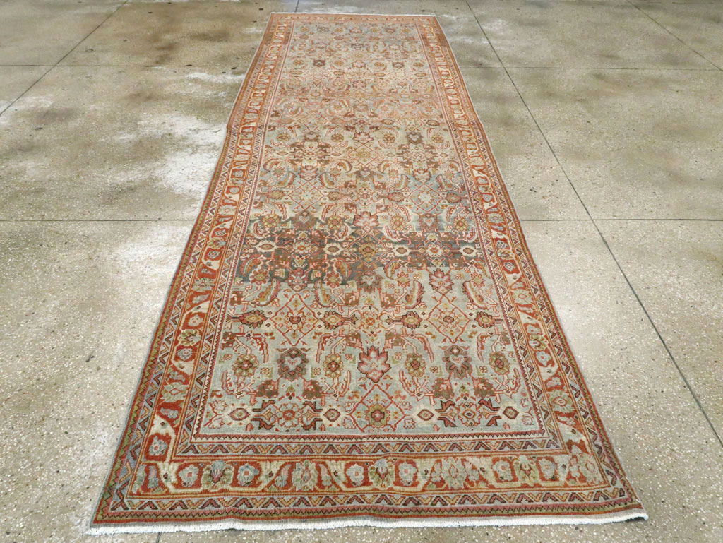 Vintage Persian Malayer Gallery Rug, No.28721 - Galerie Shabab