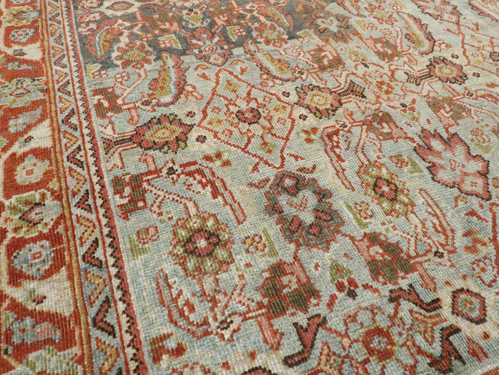 Vintage Persian Malayer Gallery Rug, No.28721 - Galerie Shabab