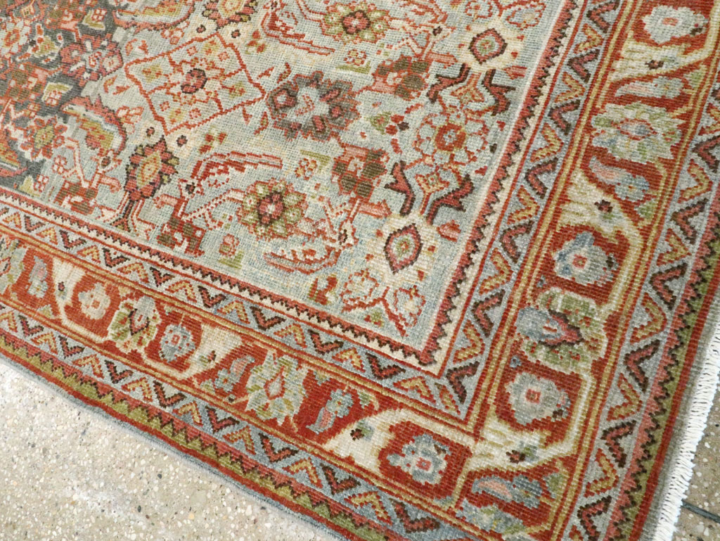 Vintage Persian Malayer Gallery Rug, No.28721 - Galerie Shabab