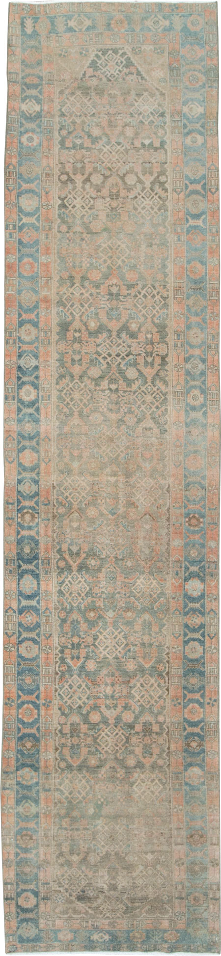 Vintage Persian Malayer Runner, No.28724 - Galerie Shabab