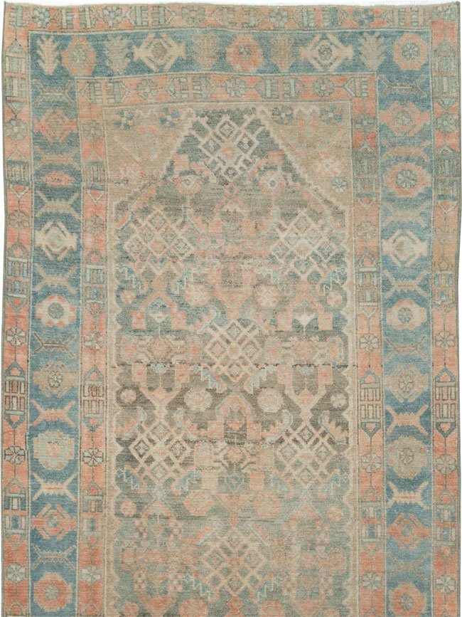 Vintage Persian Malayer Runner, No.28724 - Galerie Shabab