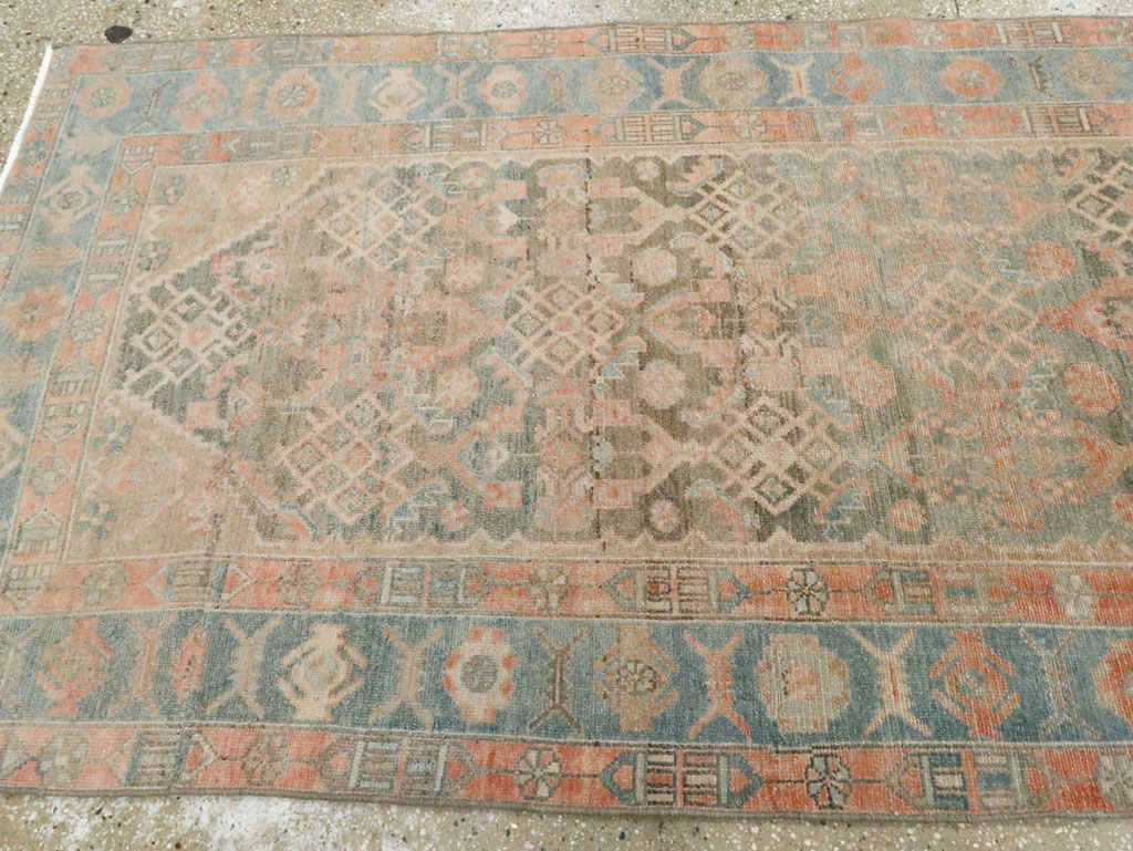 Vintage Persian Malayer Runner, No.28724 - Galerie Shabab