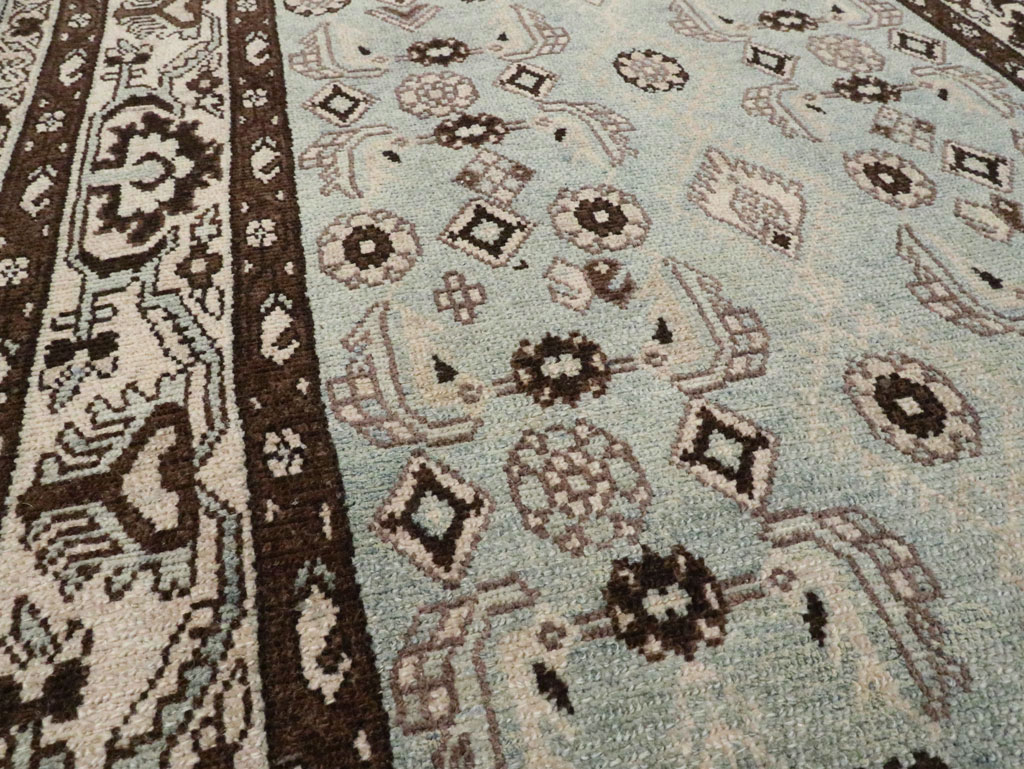 Vintage Persian Malayer Runner, No.28725 - Galerie Shabab