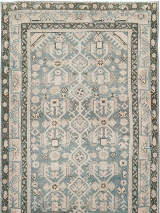 Vintage Persian Malayer Runner, No.28727 - Galerie Shabab