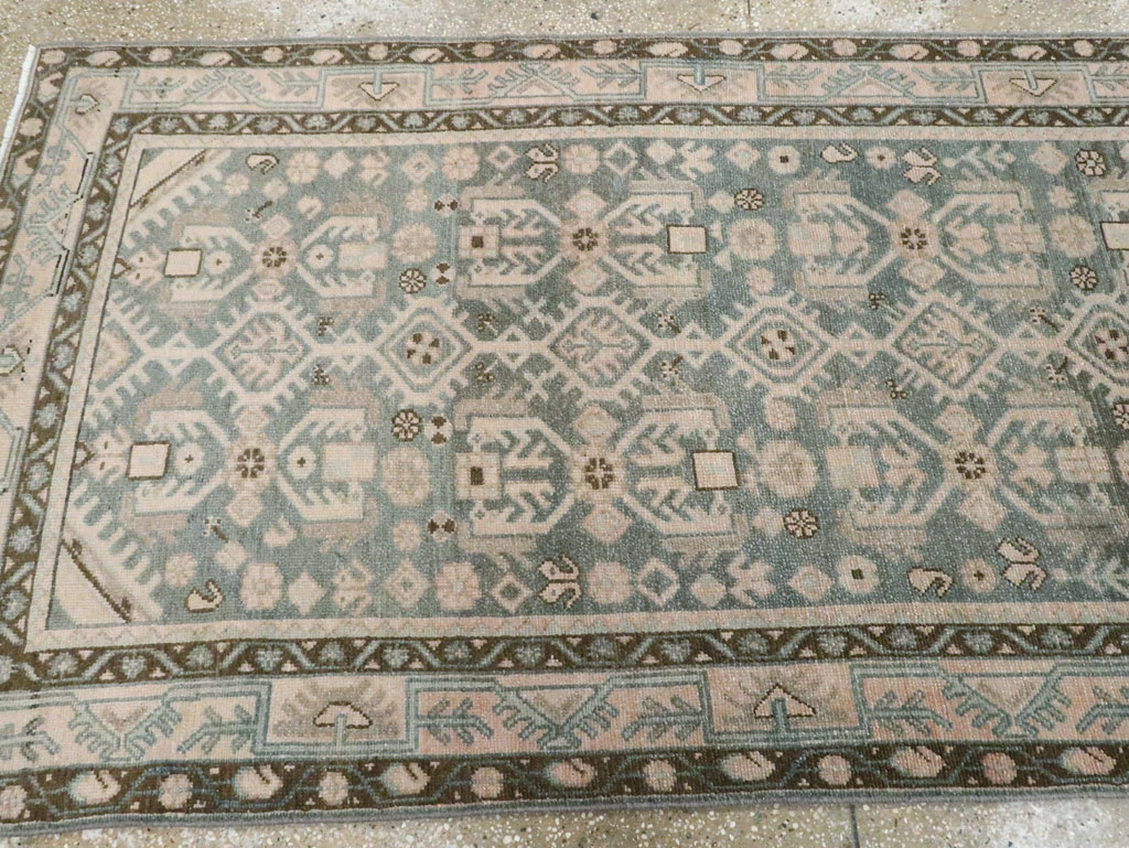 Vintage Persian Malayer Runner, No.28727 - Galerie Shabab
