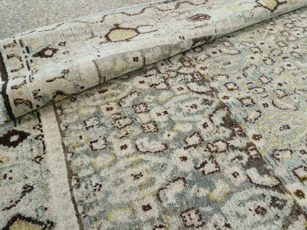 Vintage Persian Senneh Malayer Runner, No.28729 - Galerie Shabab