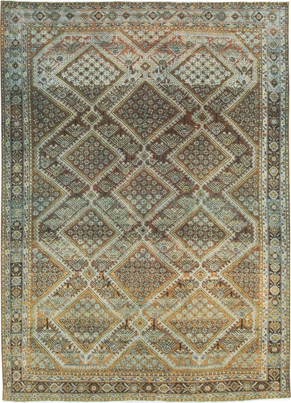 Antique Persian Afshar Small Room Size Carpet, No.28730 - Galerie Shabab