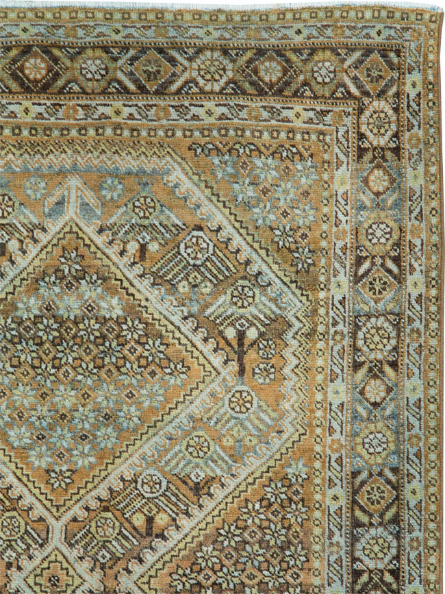 Antique Persian Afshar Small Room Size Carpet, No.28730 - Galerie Shabab