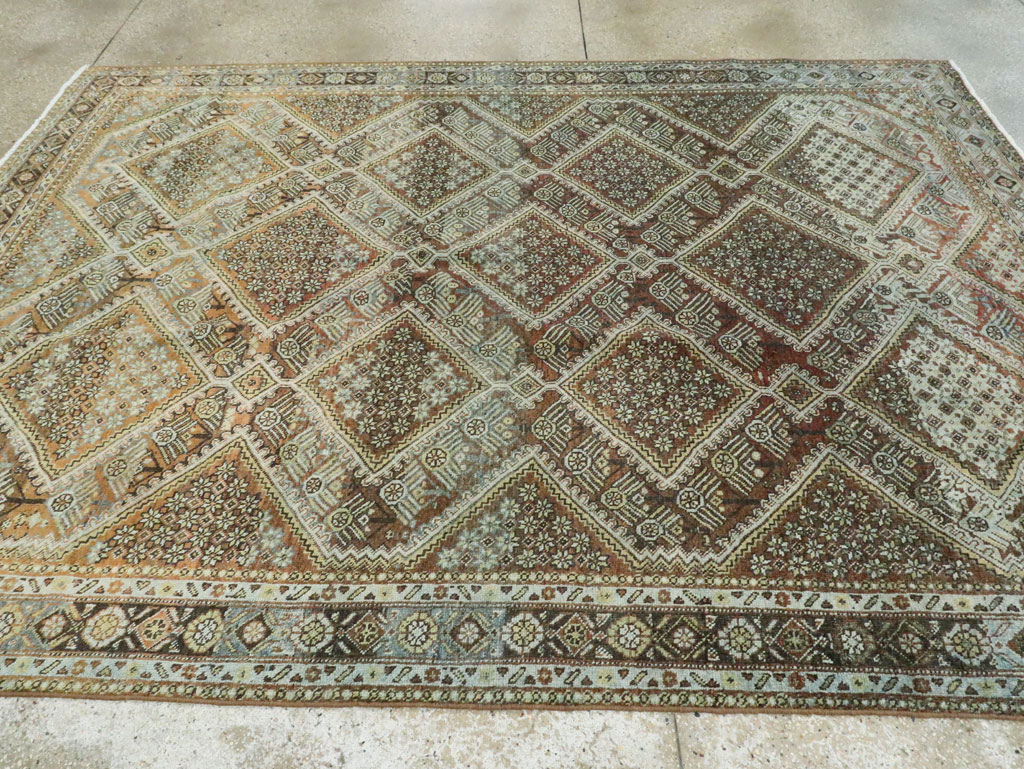 Antique Persian Afshar Small Room Size Carpet, No.28730 - Galerie Shabab