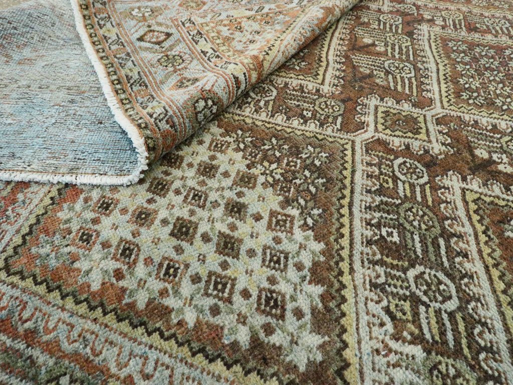 Antique Persian Afshar Small Room Size Carpet, No.28730 - Galerie Shabab