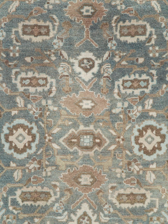 Vintage Persian Malayer Accent Rug, No.28732 - Galerie Shabab