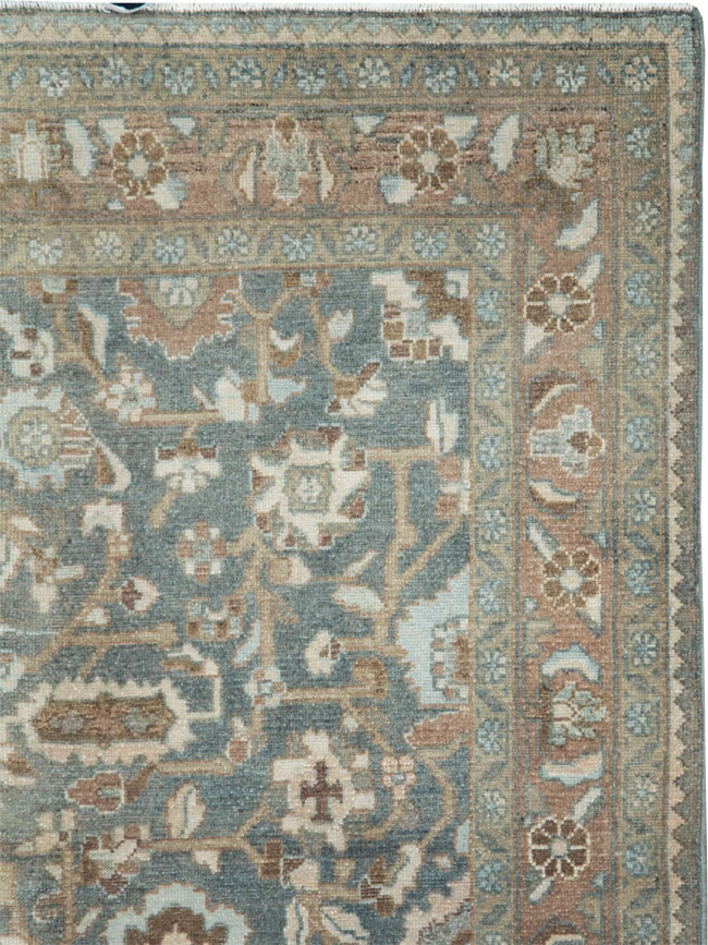 Vintage Persian Malayer Accent Rug, No.28732 - Galerie Shabab