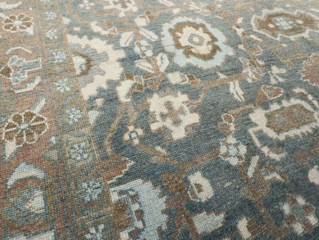 Vintage Persian Malayer Accent Rug, No.28732 - Galerie Shabab