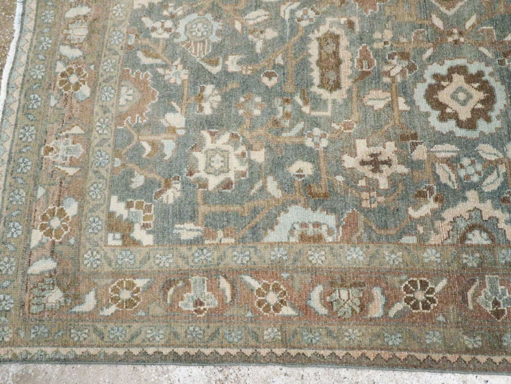 Vintage Persian Malayer Accent Rug, No.28732 - Galerie Shabab