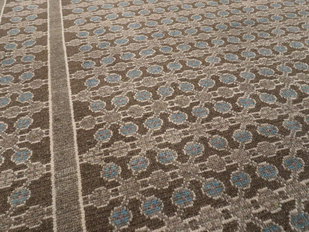 Vintage Persian Serab Gallery Carpet, No.28733 - Galerie Shabab