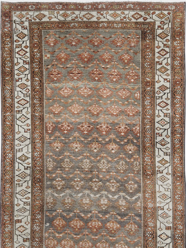 Antique Persian Malayer Long Gallery Carpet, No.28734 - Galerie Shabab
