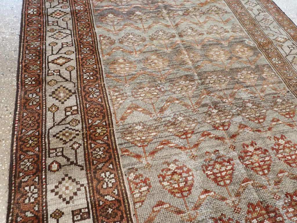 Antique Persian Malayer Long Gallery Carpet, No.28734 - Galerie Shabab